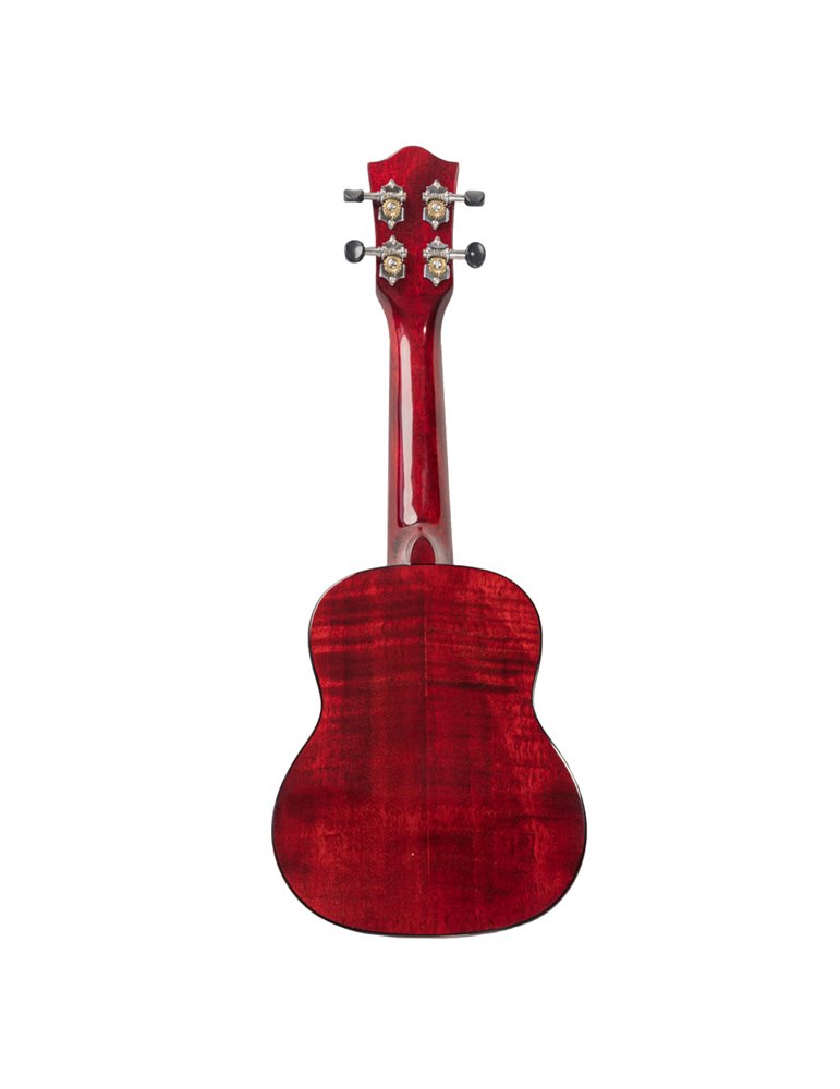 Ukelele Soprano Bones SP600S-RD Arce Rojo Brillo