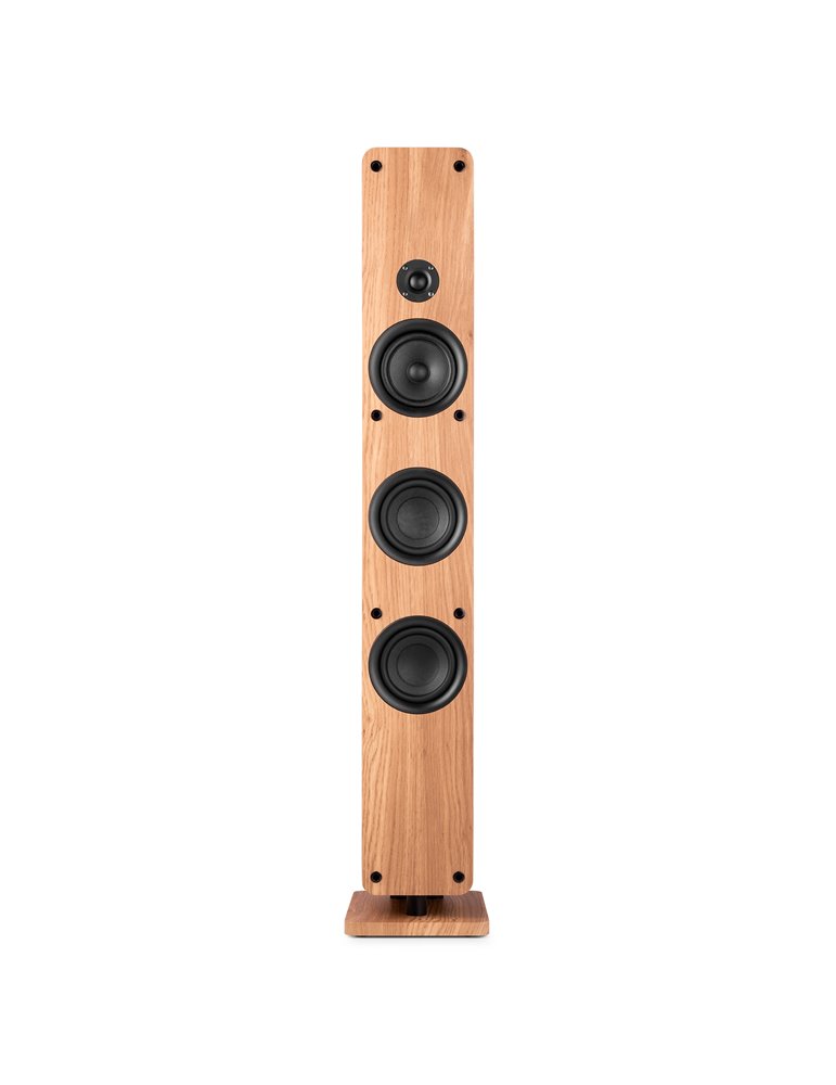 ARCO Altavoz de Torre Pasiva Madera Clara