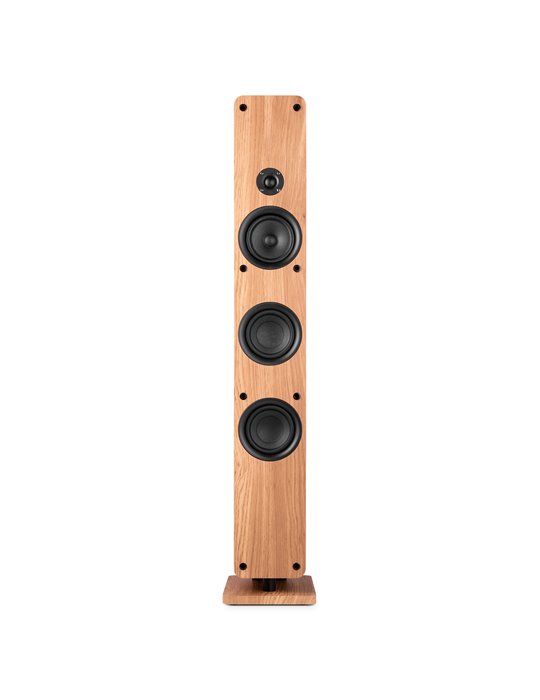 ARCO Altavoz de Torre Pasiva Madera Clara
