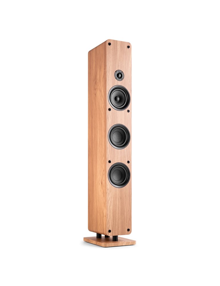 ARCO Altavoz de Torre Pasiva Madera Clara