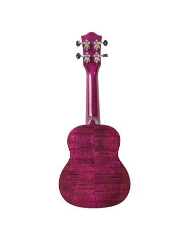 Ukelele Soprano Bones SP630S-PU Arce Purpura Brillo 2