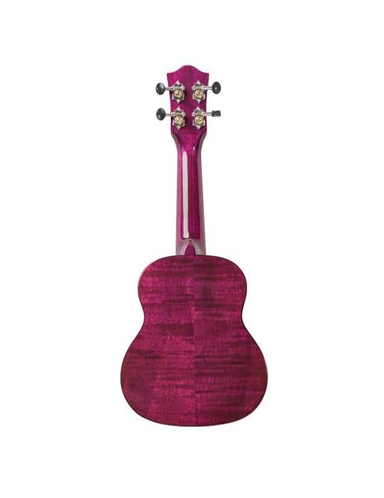 Ukelele Soprano Bones SP630S-PU Arce Purpura Brillo
