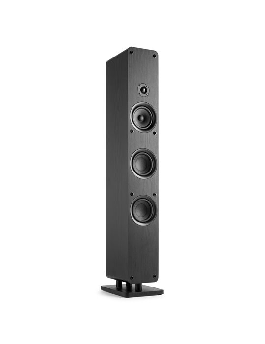 ARCO Altavoz de Torre Pasiva Negro
