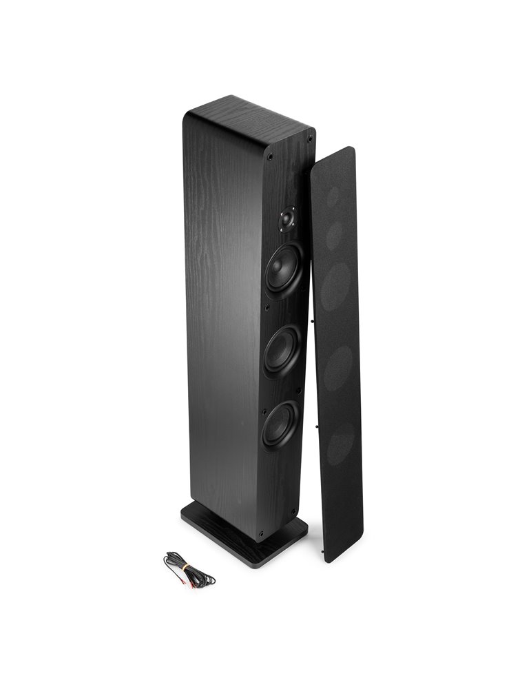 ARCO Altavoz de Torre Pasiva Negro