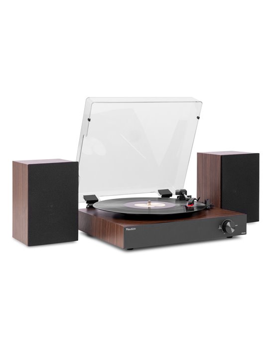 RP325W Tocadiscos BT con 2 Altavoces Madera