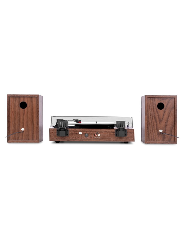 RP325W Tocadiscos BT con 2 Altavoces Madera