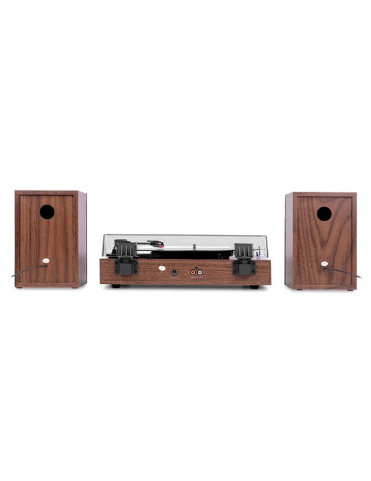 RP325W Tocadiscos BT con 2 Altavoces Madera