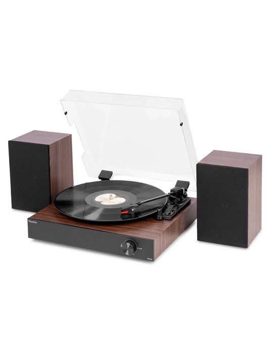 RP325W Tocadiscos BT con 2 Altavoces Madera
