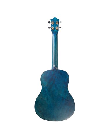 Ukelele Baritono Bones SP650B-BL Okume Azul Brillo 2
