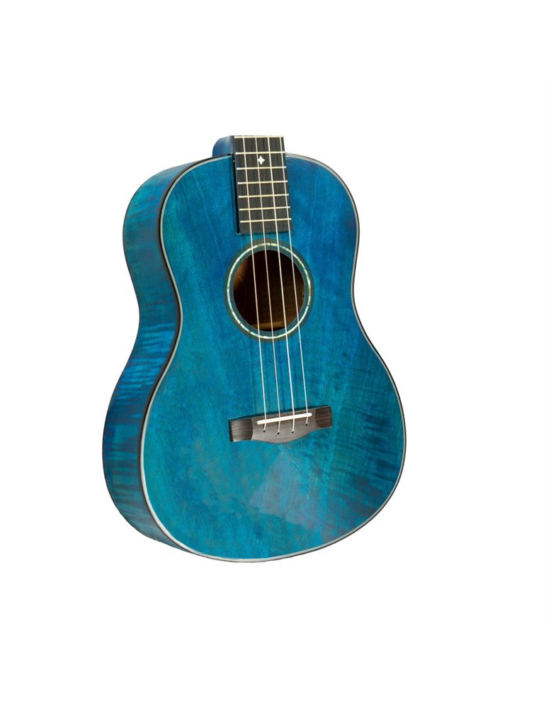 Ukelele Baritono Bones SP650B-BL Okume Azul Brillo