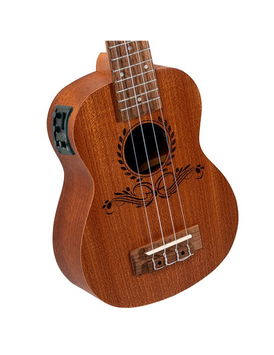 Ukelele Soprano Bones SP220SE Sapelly Electrificado