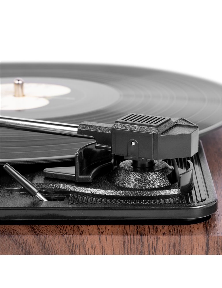 RP325W Tocadiscos BT con 2 Altavoces Madera