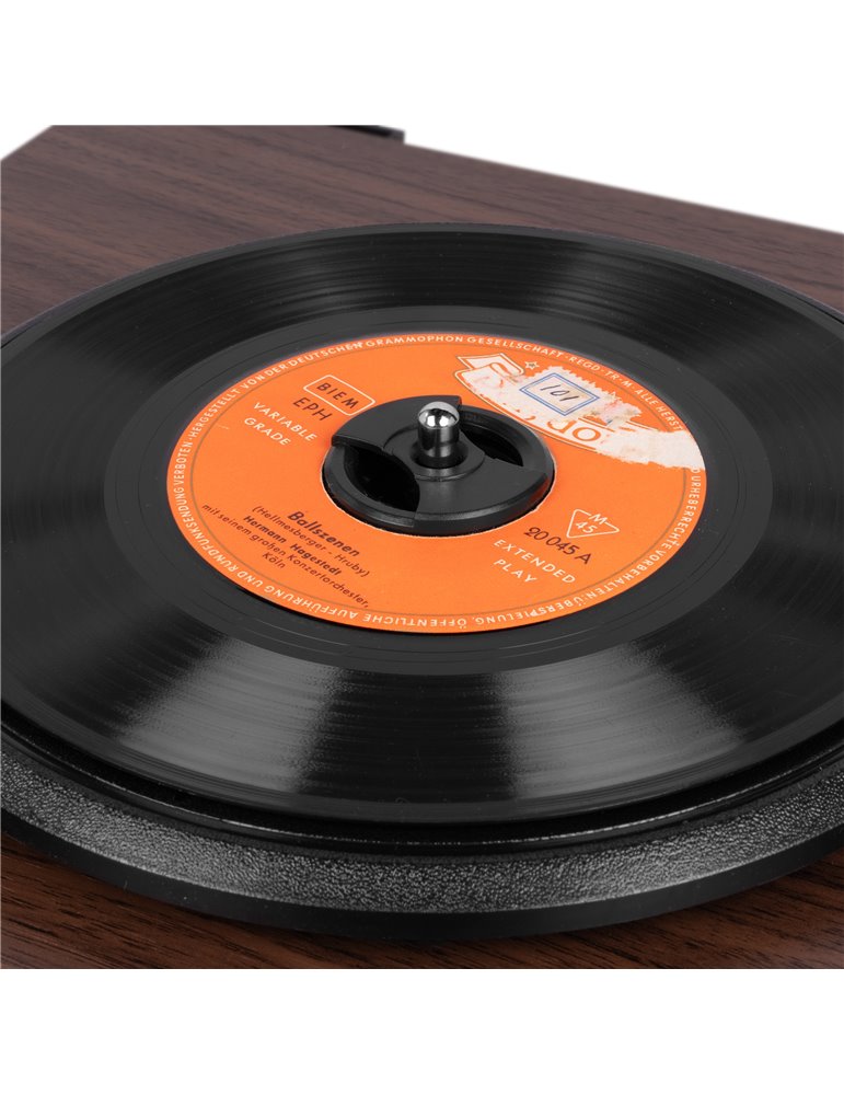 RP325W Tocadiscos BT con 2 Altavoces Madera
