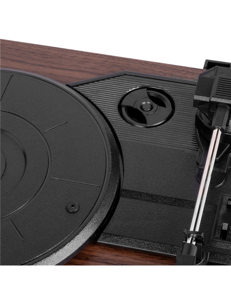 RP325W Tocadiscos BT con 2 Altavoces Madera