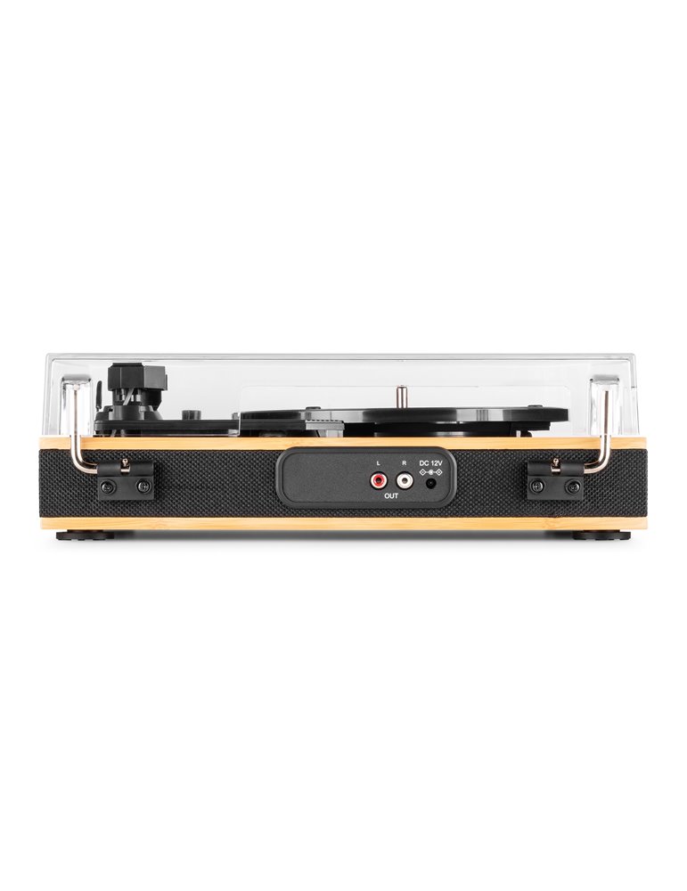 Tupelo Tocadiscos BT con 2 Altavoces Bambú