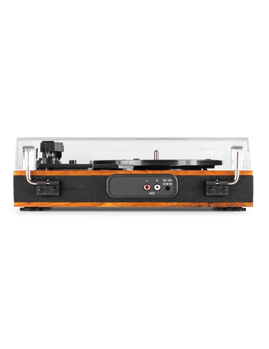 Tupelo Tocadiscos BT con 2 Altavoces Madera