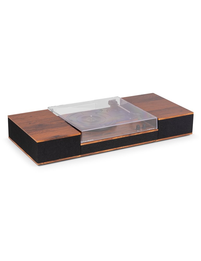 Tupelo Tocadiscos BT con 2 Altavoces Madera