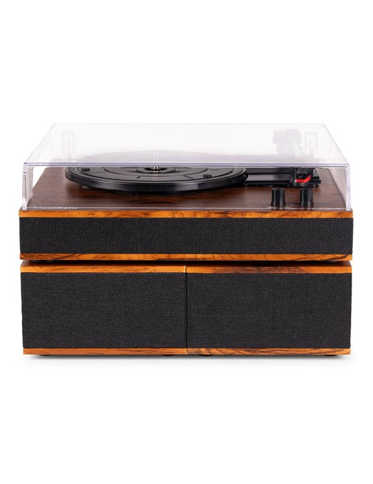 Tupelo Tocadiscos BT con 2 Altavoces Madera
