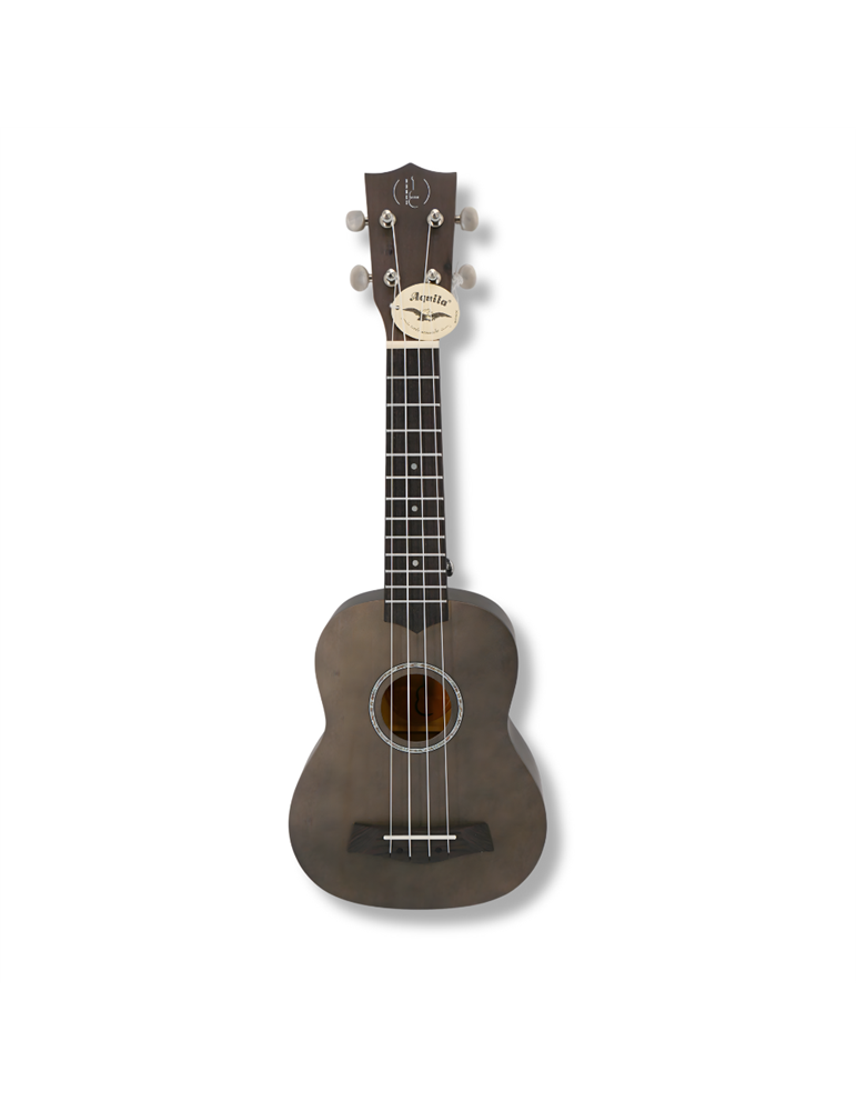 Ukelele Soprano Bones SP200S-AT Linden Antracita Satinado Natural