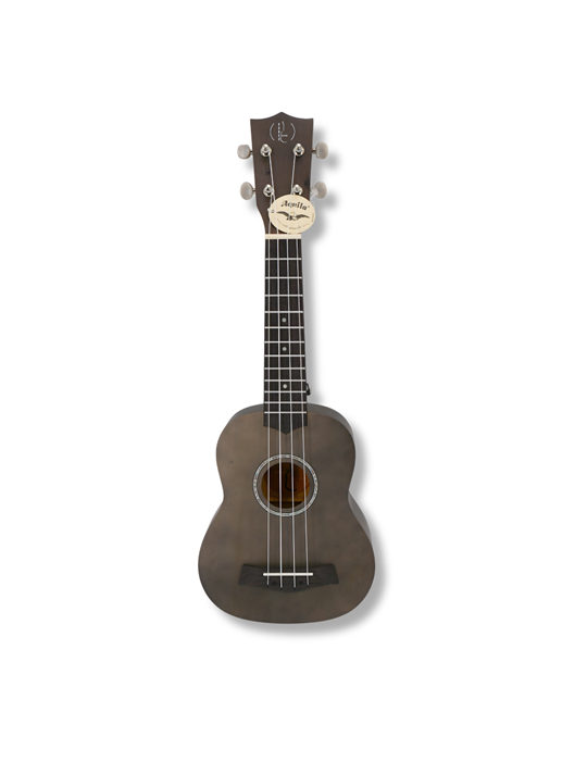 Ukelele Soprano Bones SP200S-AT Linden Antracita Satinado Natural