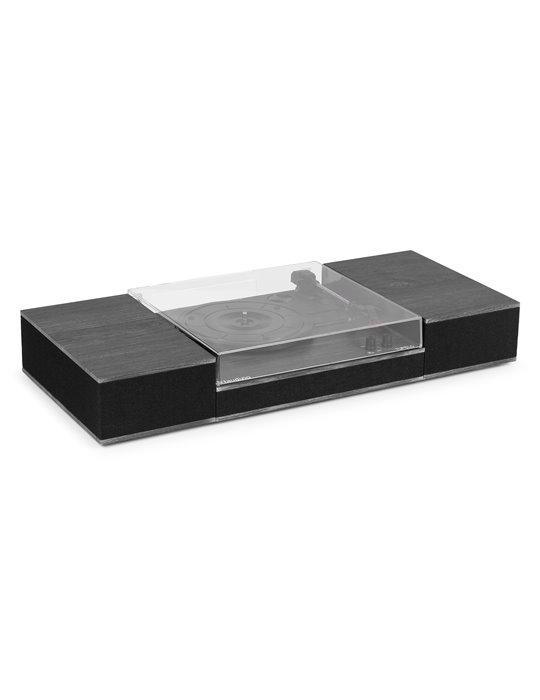 Tupelo Tocadiscos BT con 2 Altavoces Negro