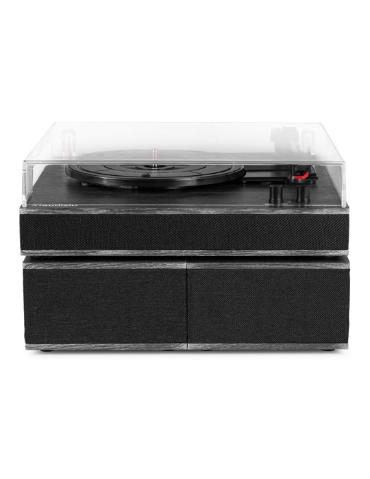 Tupelo Tocadiscos BT con 2 Altavoces Negro
