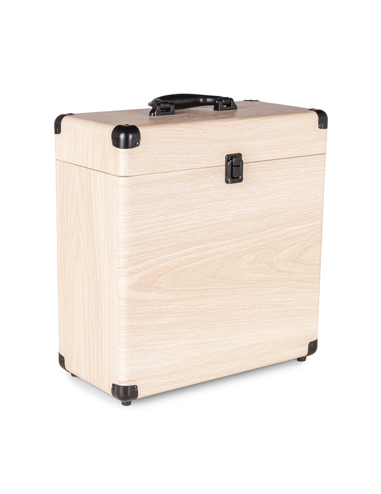 RC32 Maleta para vinilos Madera clara