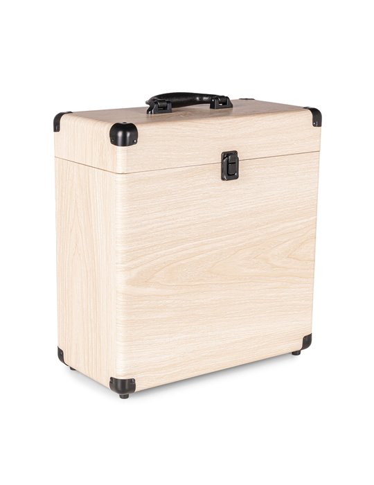 RC32 Maleta para vinilos Madera clara