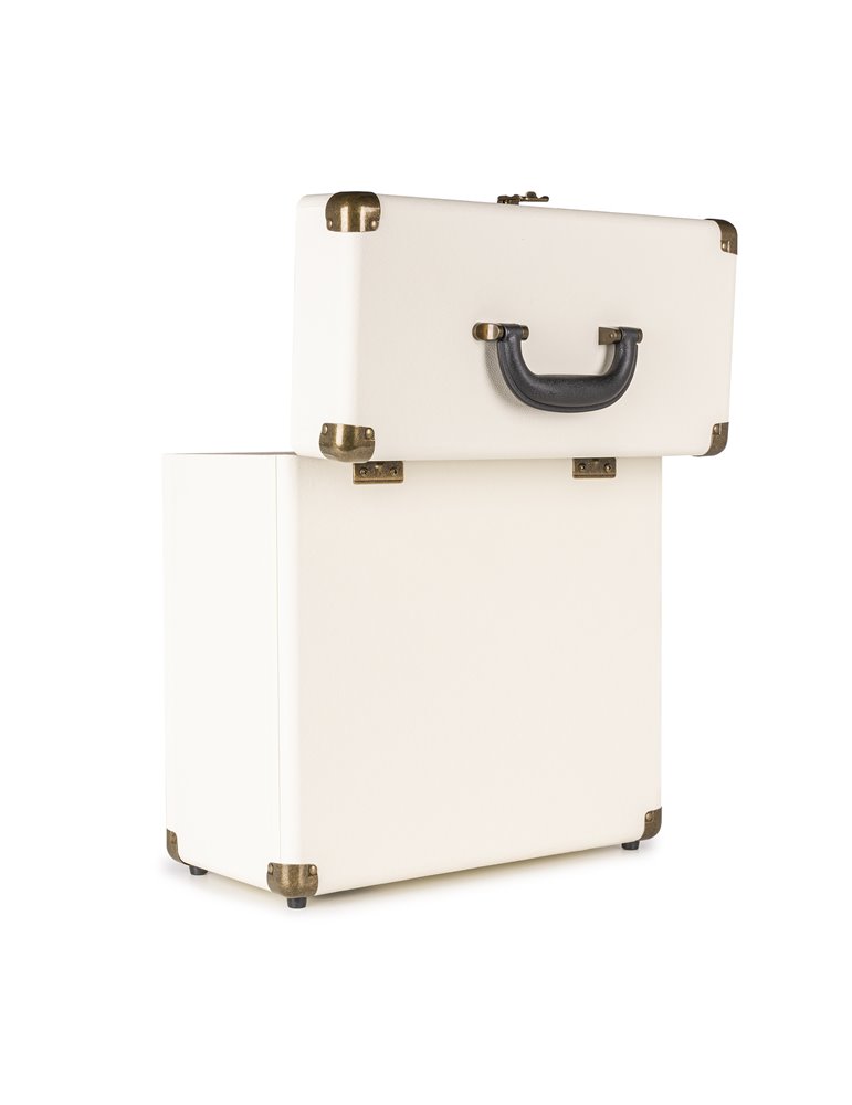 RC32 Maleta para vinilos Creme