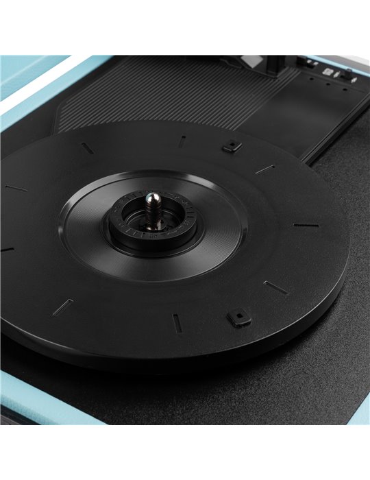 RP111BL Giradiscos tipo Maletín, Azul