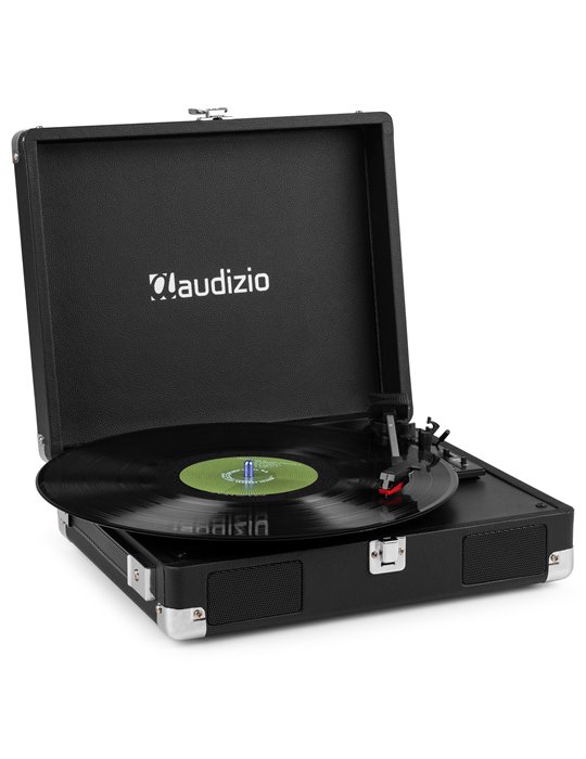 RP111BK Giradiscos tipo Maletín, Negro