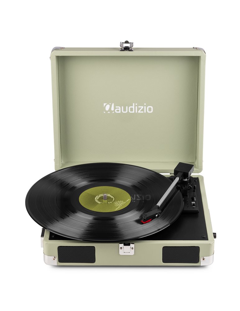 RP111G Giradiscos tipo Maletín, Verde