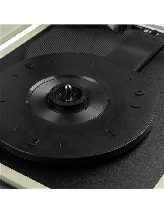 RP111G Giradiscos tipo Maletín, Verde