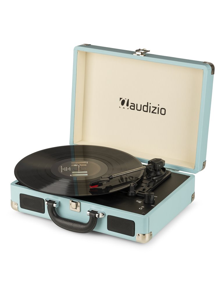 RP114BL Giradiscos tipo Maletín, Azul