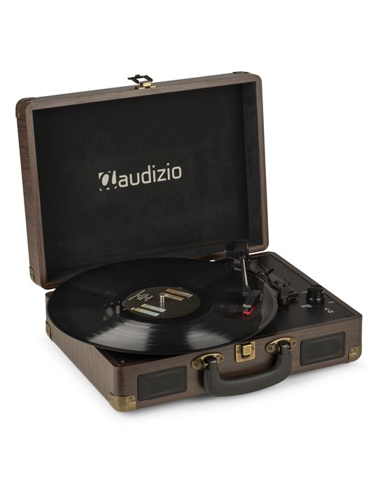 RP114W Giradiscos tipo Maletín, Madera