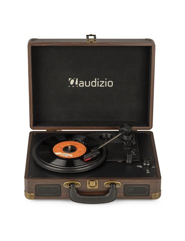 RP114W Giradiscos tipo Maletín, Madera 2
