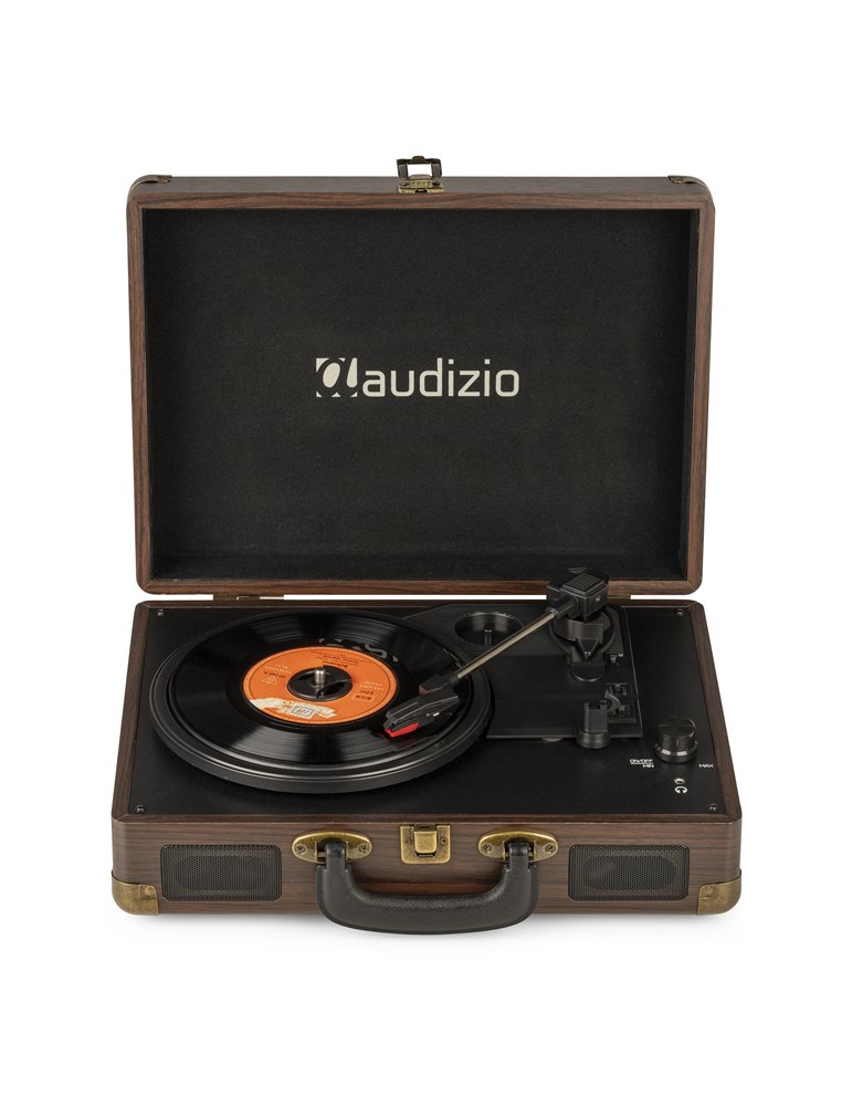 RP114W Giradiscos tipo Maletín, Madera