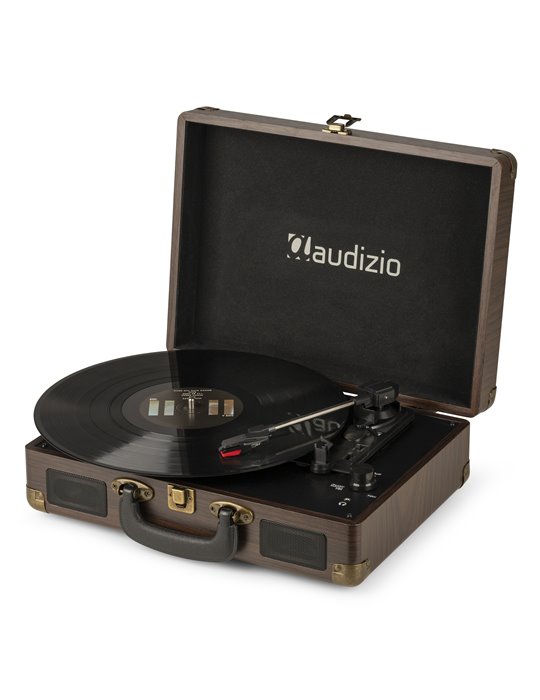 RP114W Giradiscos tipo Maletín, Madera