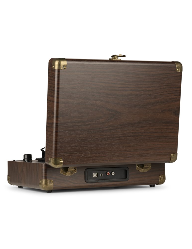 RP114W Giradiscos tipo Maletín, Madera