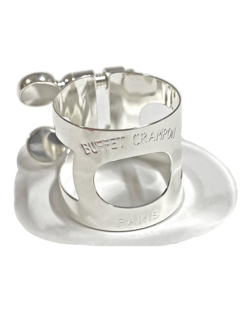 Abrazadera Buffet Crampon Plateada E13 Bb/A F12221