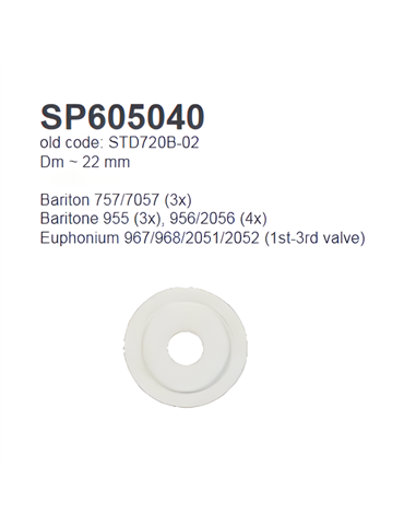 Spring Damper Top 1/2/3 Valve SP605040