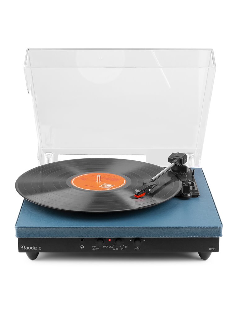 RP113D Giradiscos con BT in/out Azul Oscuro
