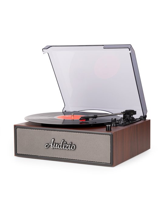 Tocadiscos Reno Retro Madera