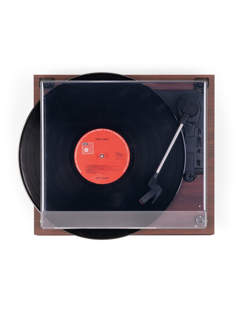 Tocadiscos Reno Retro Madera