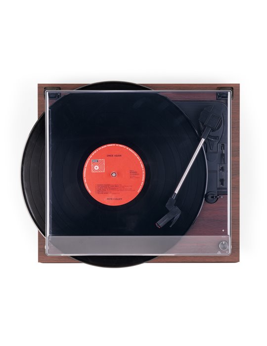 Tocadiscos Reno Retro Madera