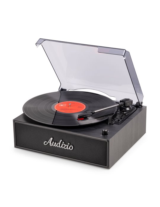 Tocadiscos Reno Retro Negro