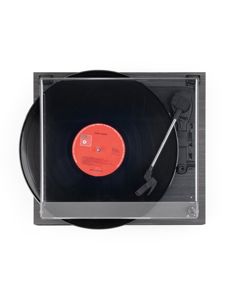Tocadiscos Reno Retro Negro