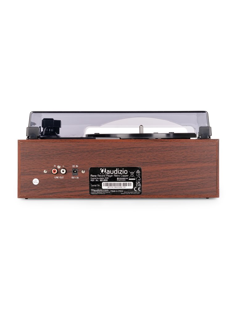 Tocadiscos Reno Retro Cobre
