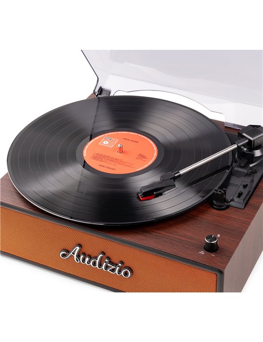 Tocadiscos Reno Retro Cobre