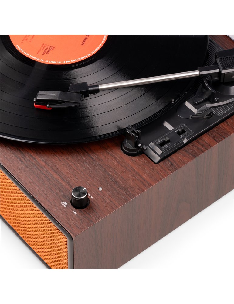 Tocadiscos Reno Retro Cobre